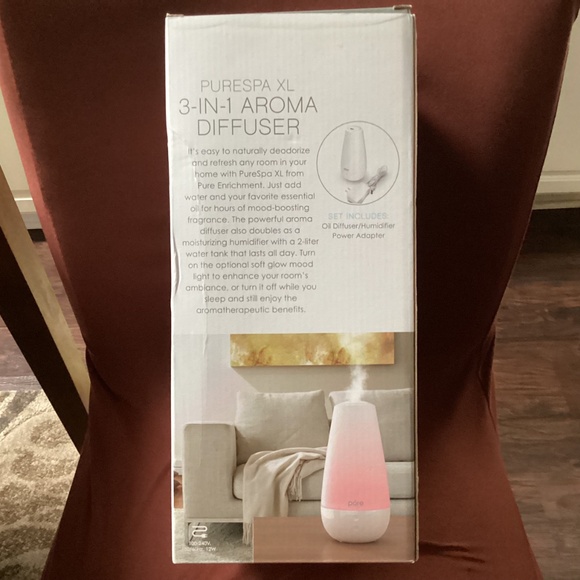 Pure Enrichment Purespa XL 3-in-1 Aroma Diffuser NEW - Picture 4 of 10
